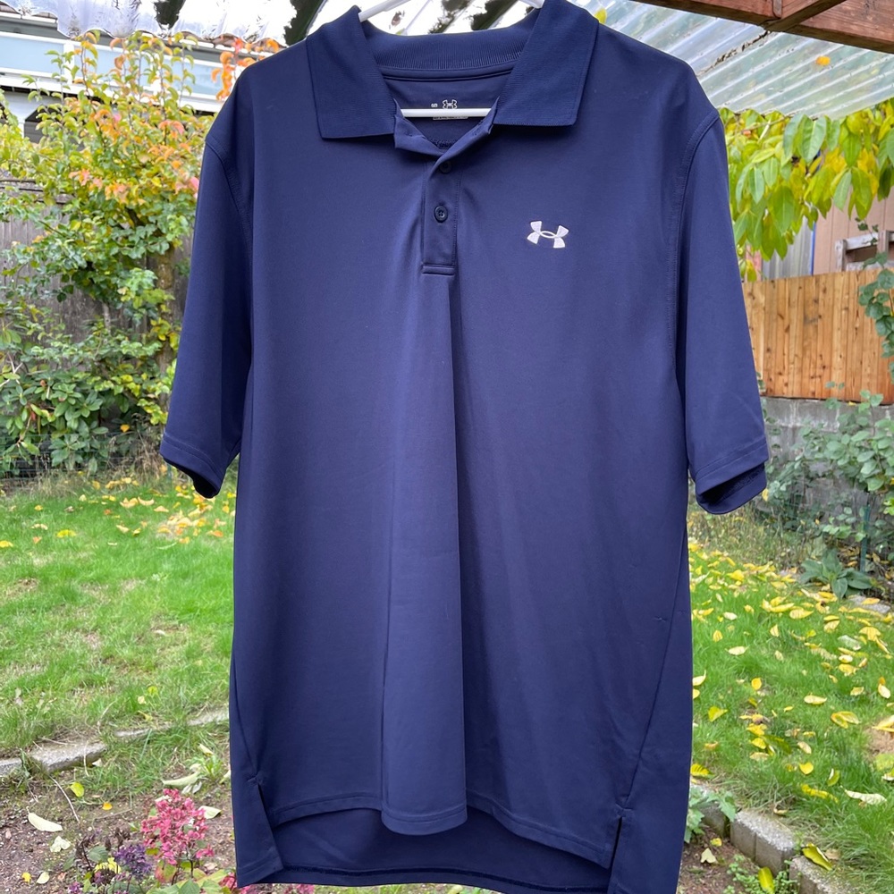 Mens under armor polo